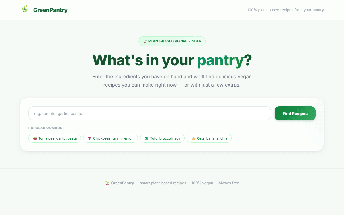 plant-pantry screenshot